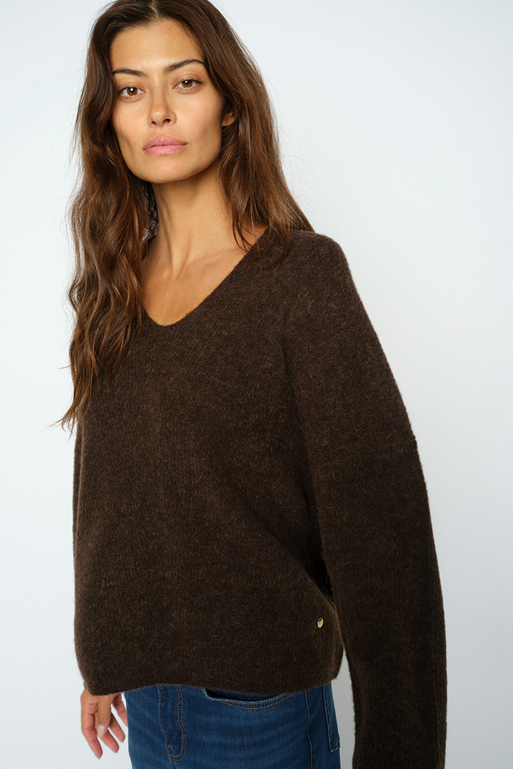 MMThora V-Neck Striktrøje