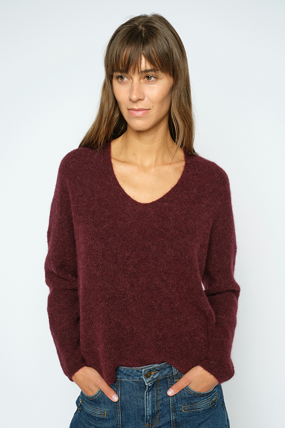 MMThora V-Neck Striktrøje