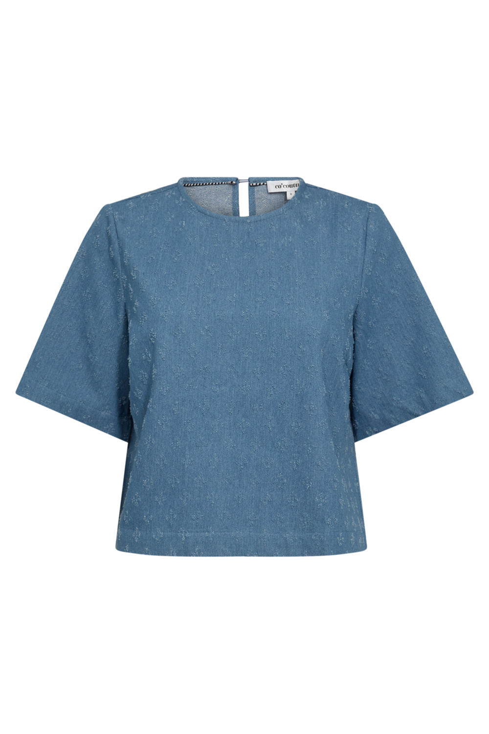 PrismCC Denim SS Bluse