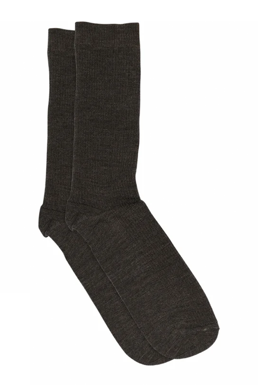 Fine Wool Rib Strømper