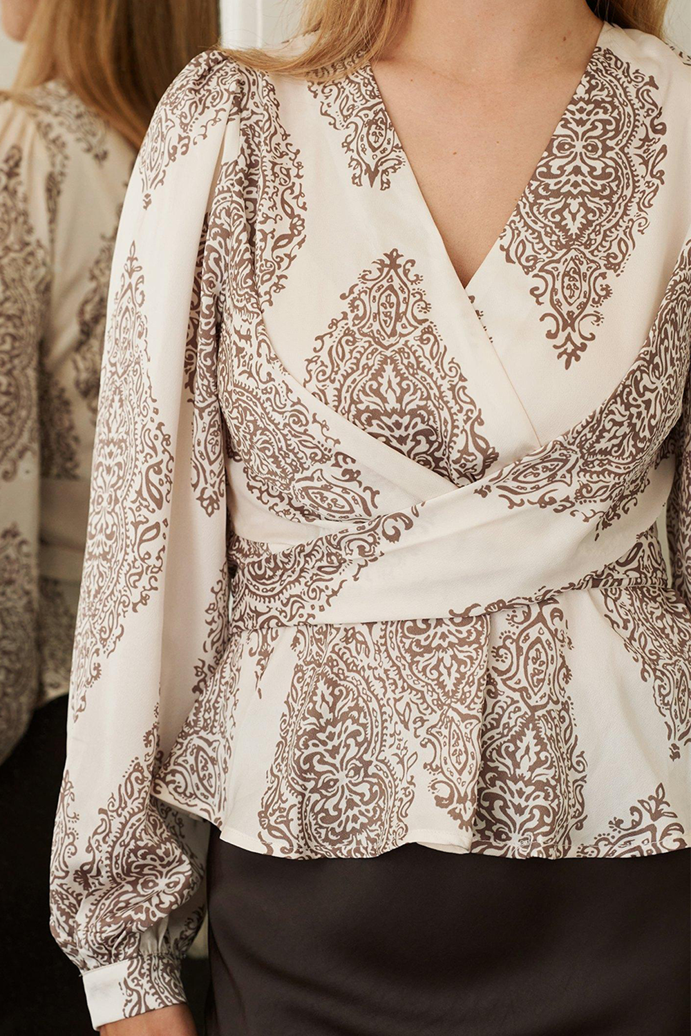 Rista Paisley Bluse
