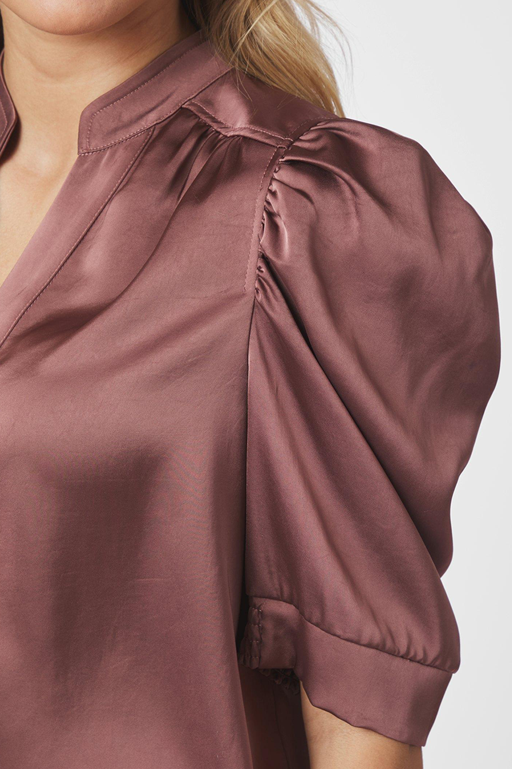 Roella Heavy Sateen Bluse