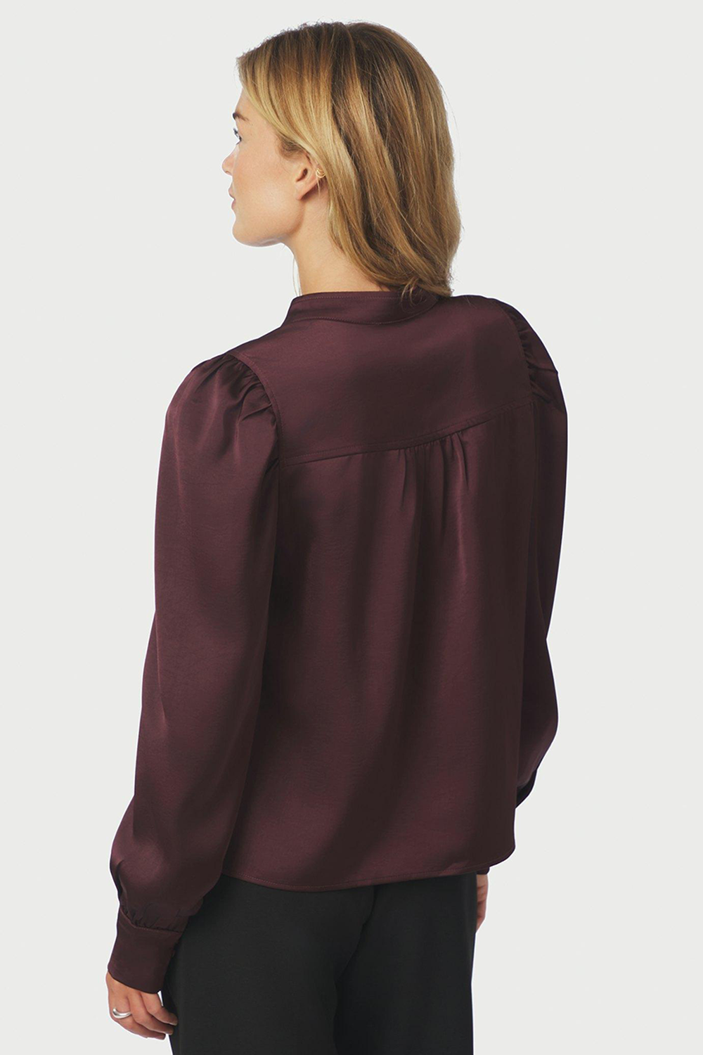 Rosslyn Heavy Sateen Bluse