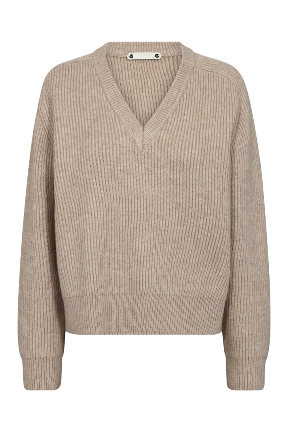 RowCC Rib V-Neck Striktrøje