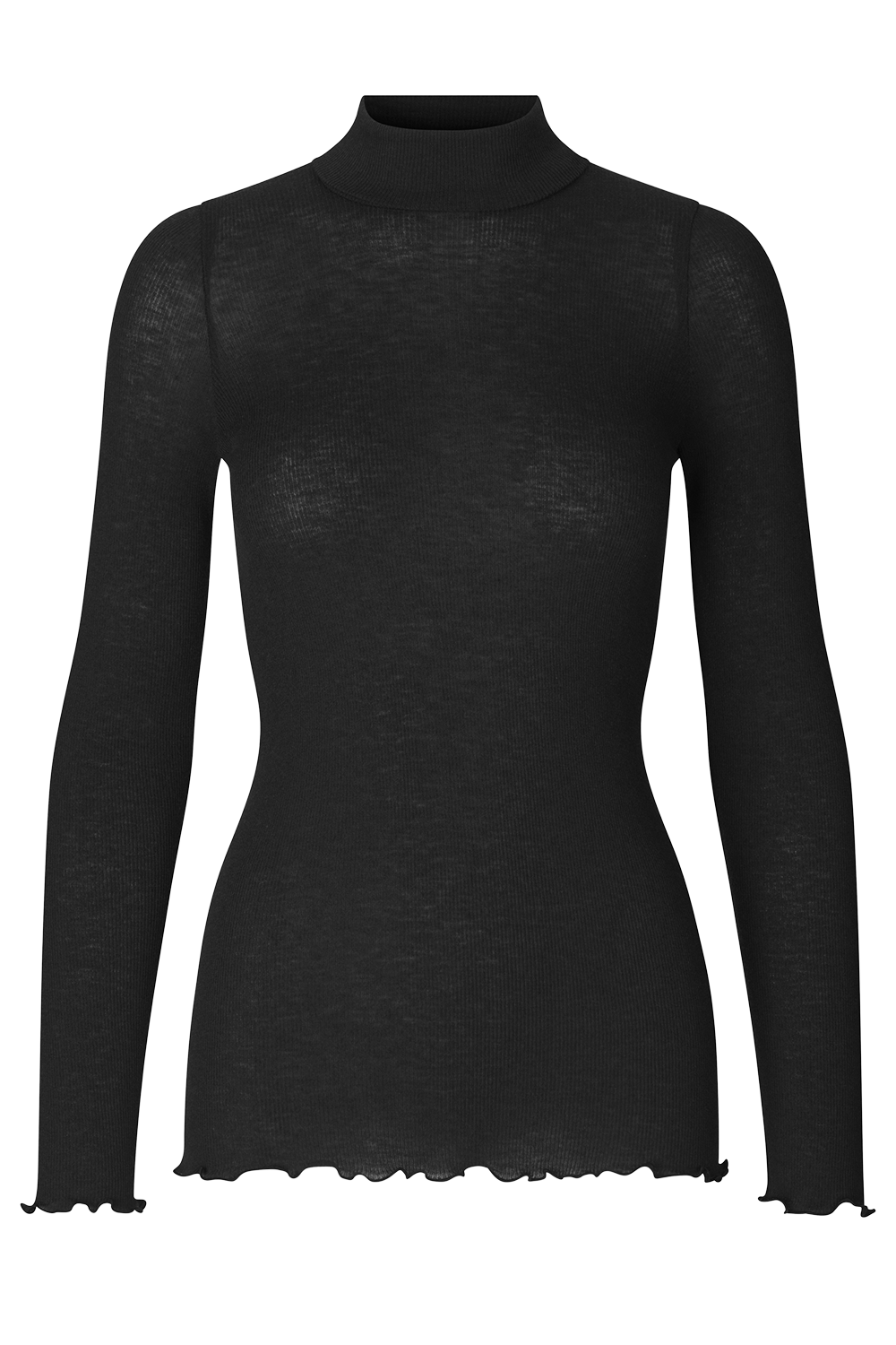 RWBurlington Wool LS T-Neck Bluse