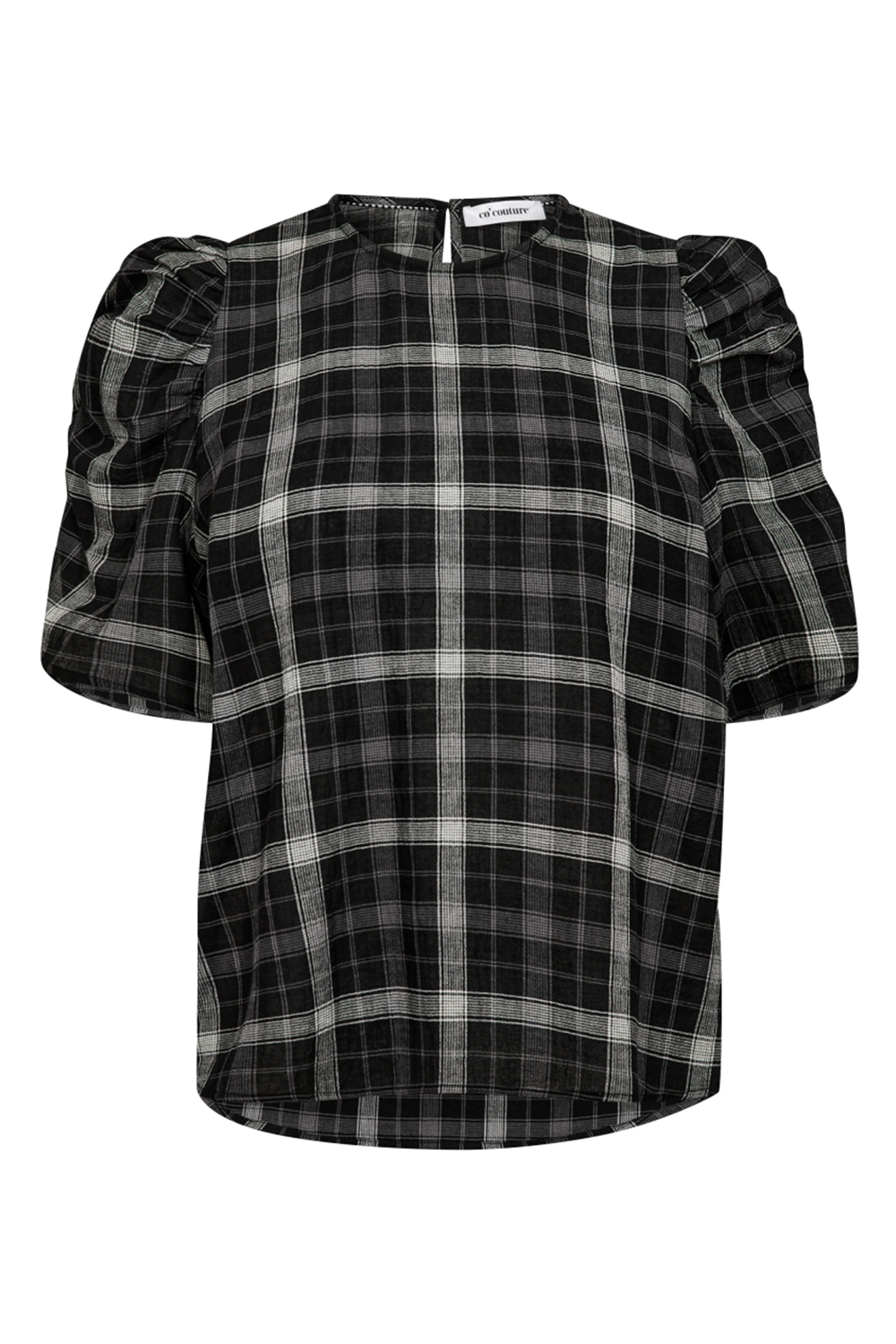 SallyCC Check SS Bluse
