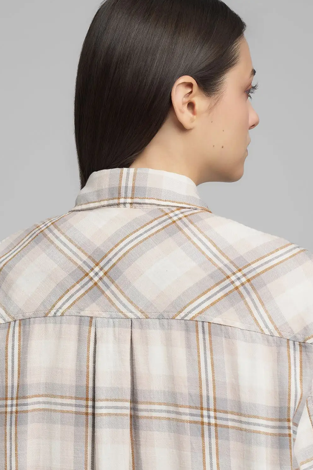 Chequered Twill Skjorte