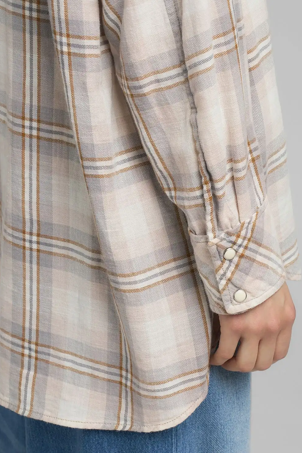 Chequered Twill Skjorte