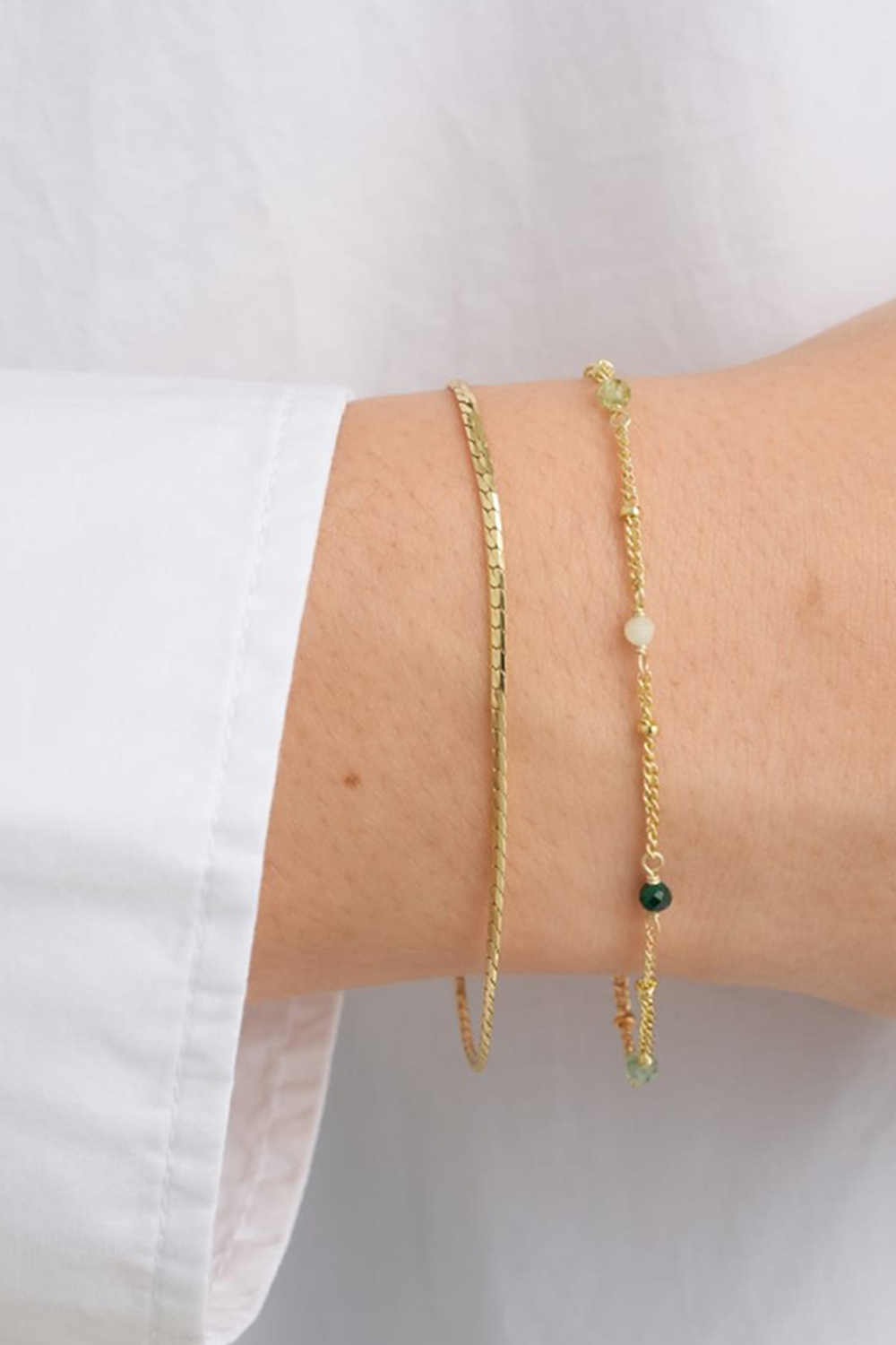 Snake Chain Armbånd