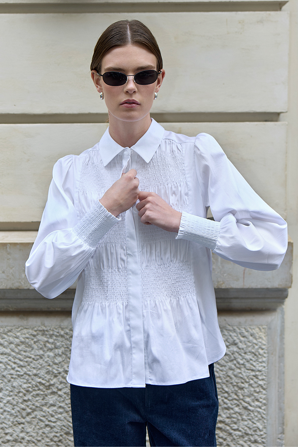 LR-ISLA SOLID 117 Skjorte