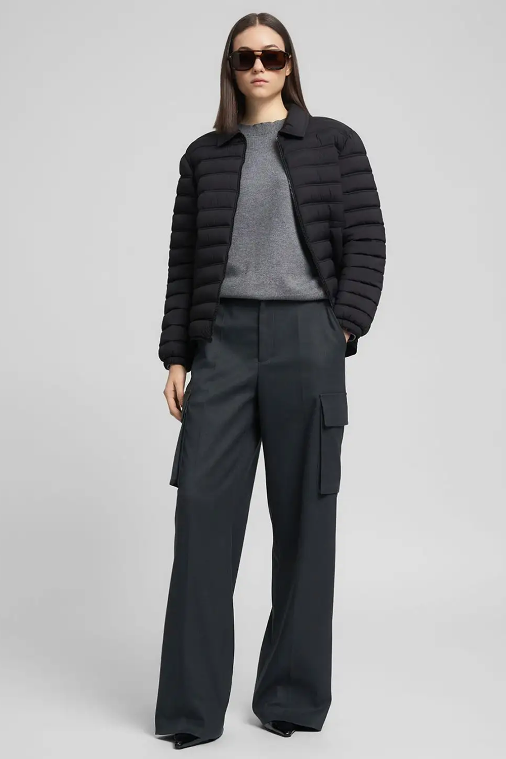 Crew-Neck Pullover Strik