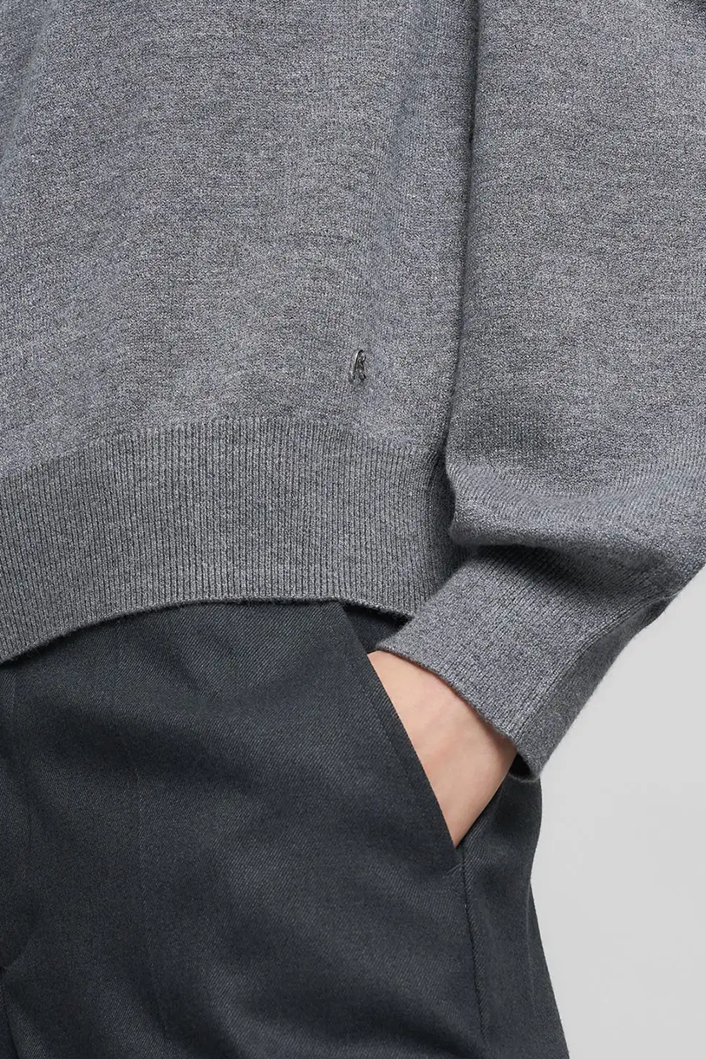 Crew-Neck Pullover Strik