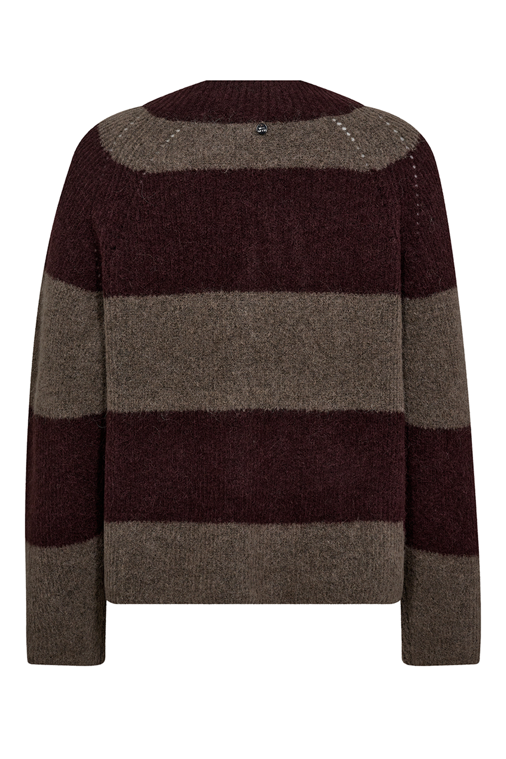 MMTaci Stripe LS V-Neck Striktrøje