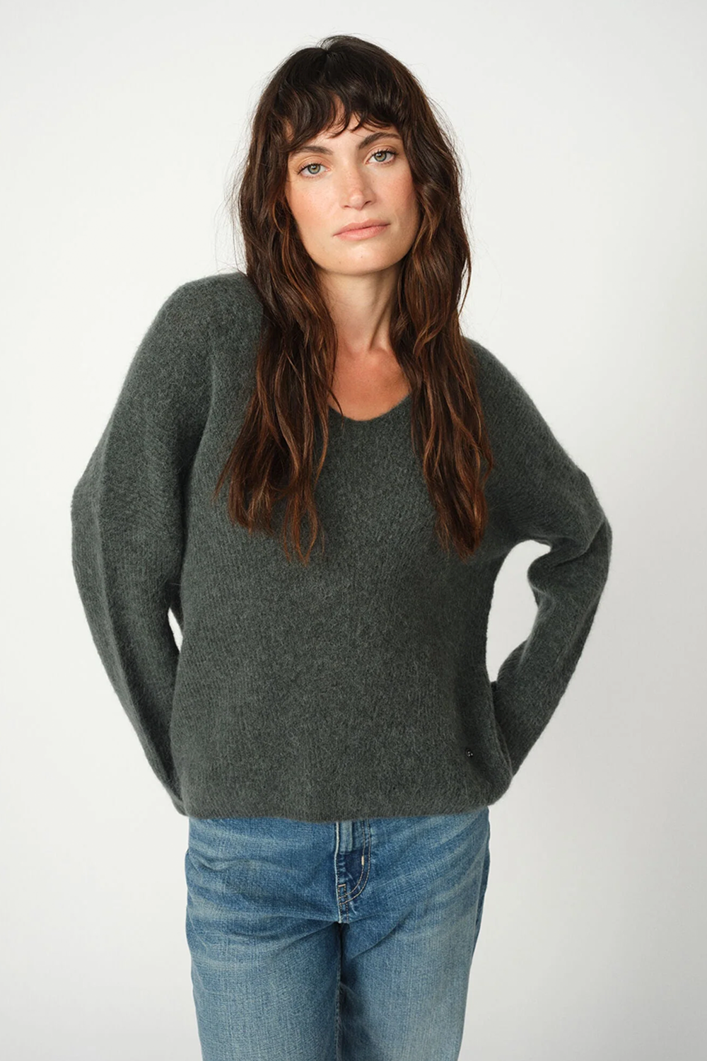 MMThora V-Neck Striktrøje