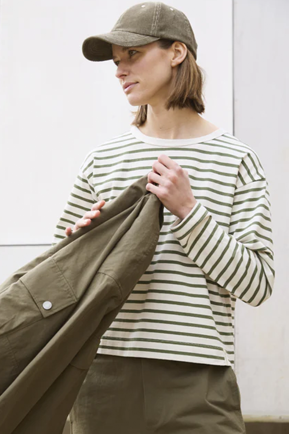 ESTine Striped Bluse