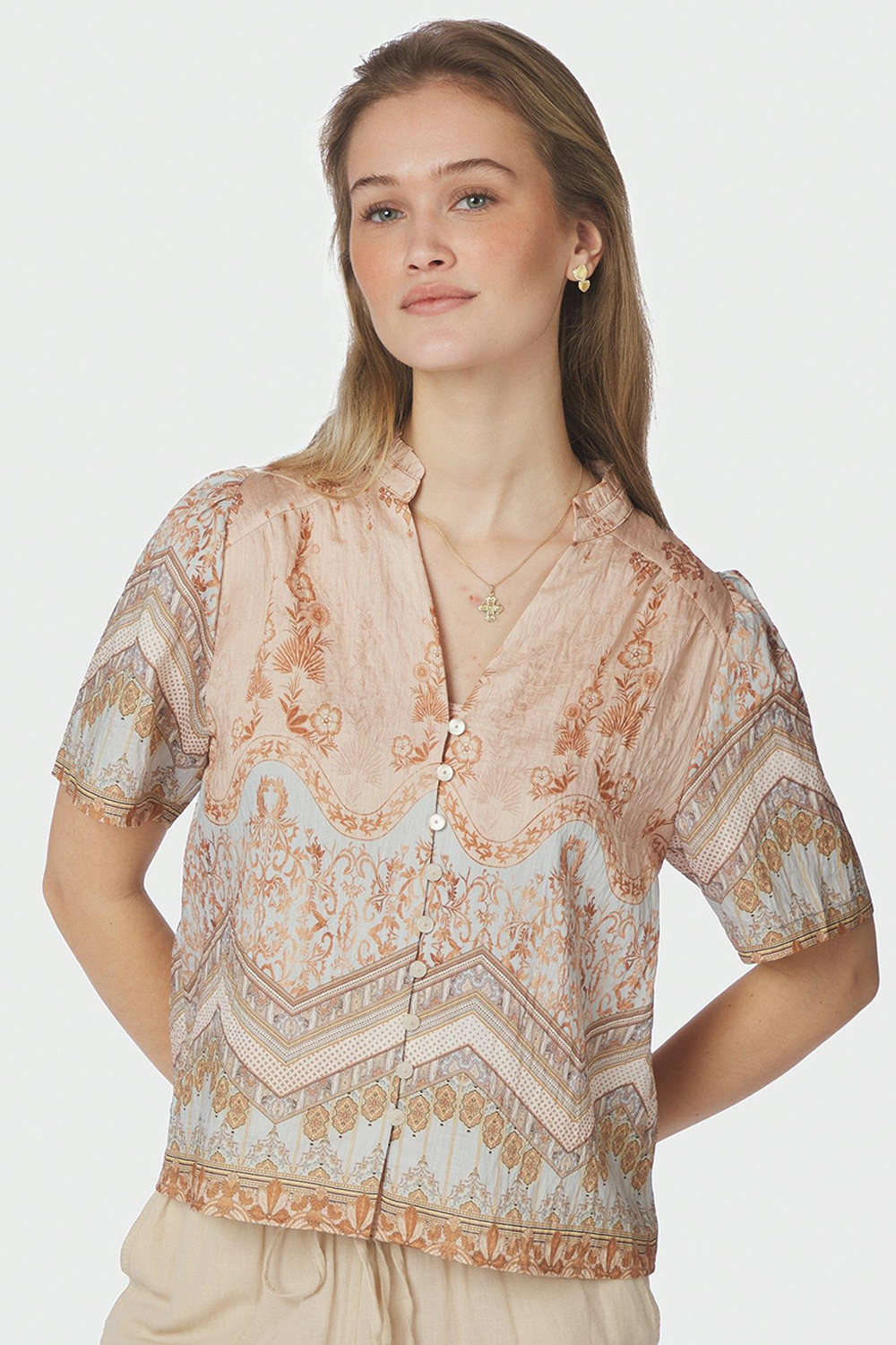 Torana Flower Bluse
