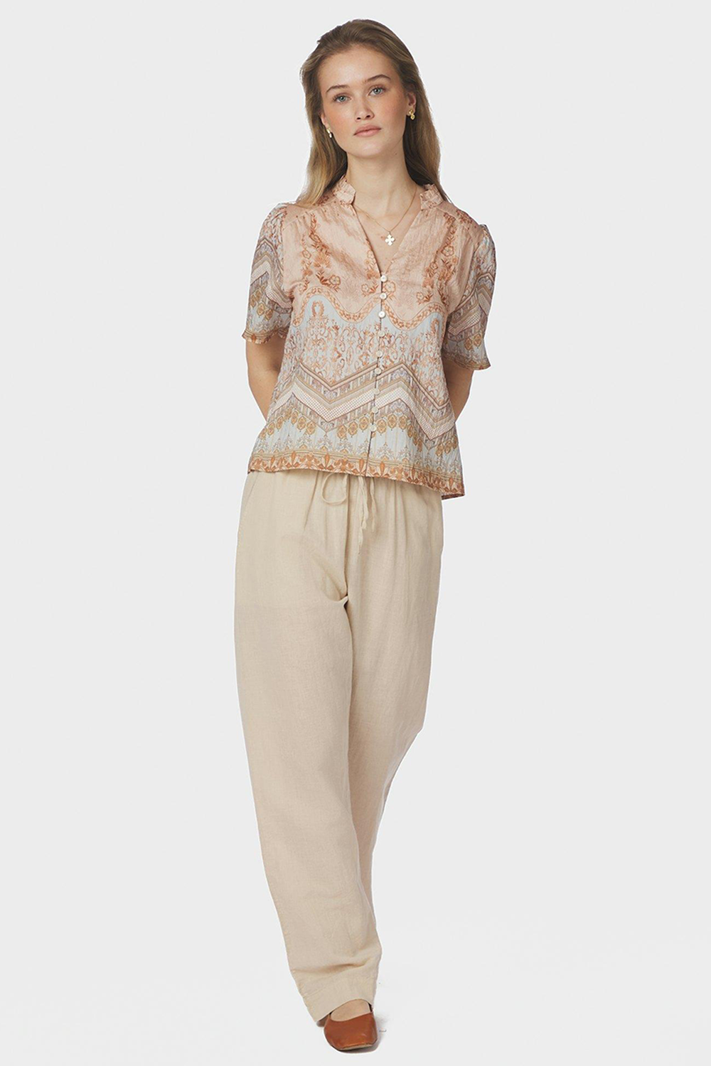 Torana Flower Bluse