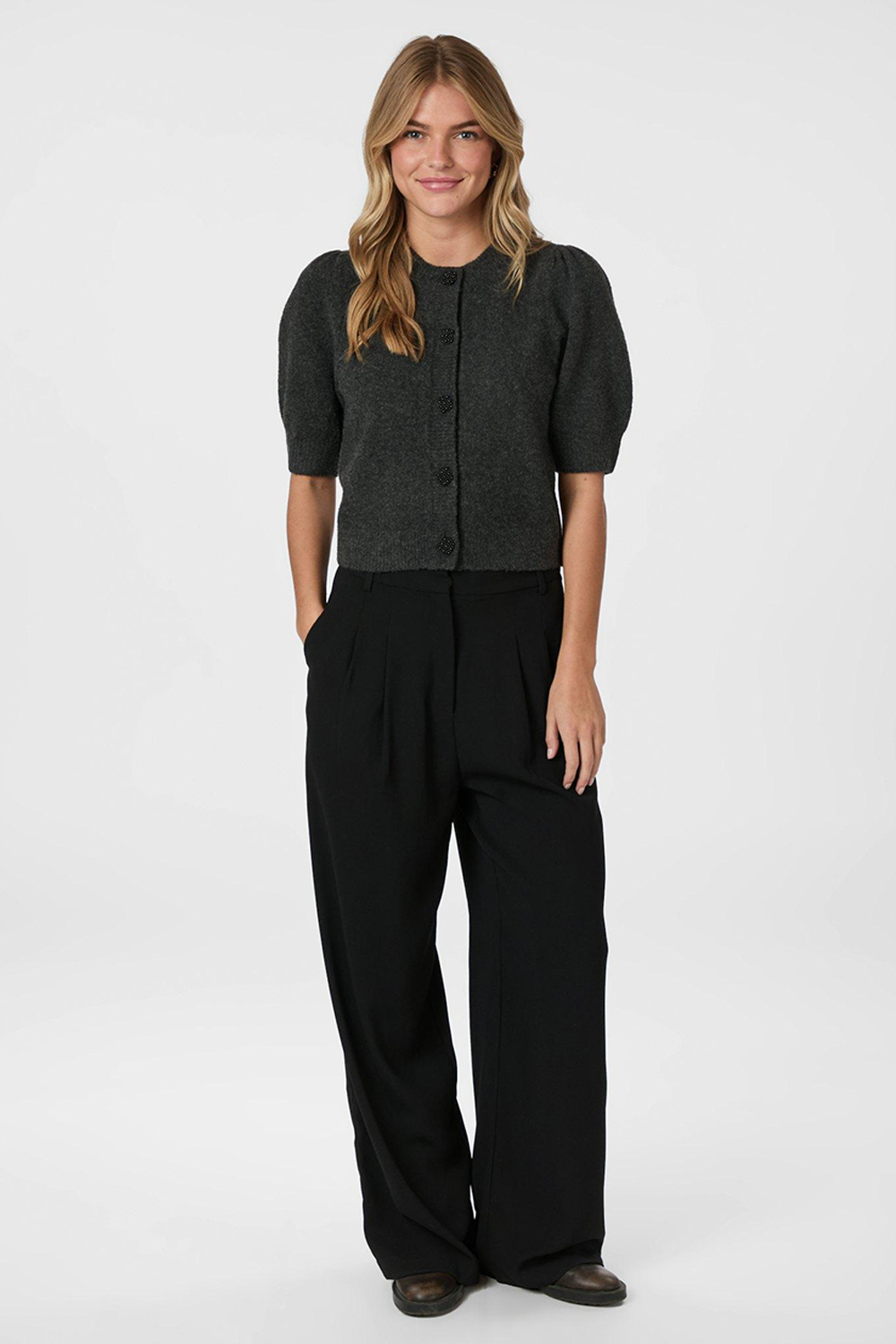 Trudy Deco Knit Cardigan